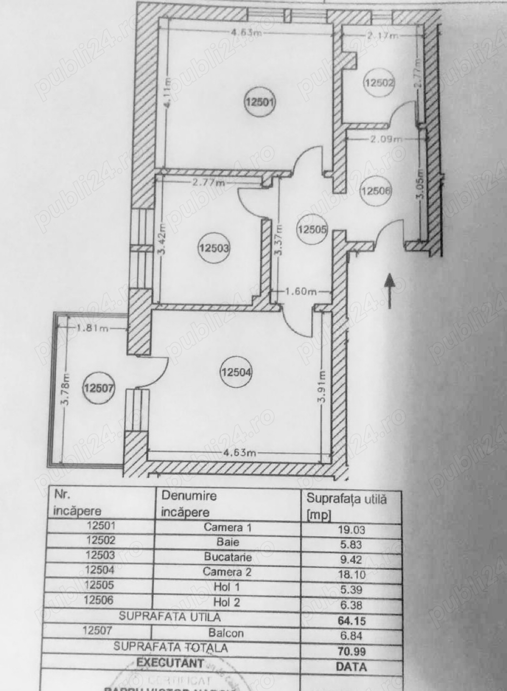 Nicolae Grigorescu, apartament 2 camere