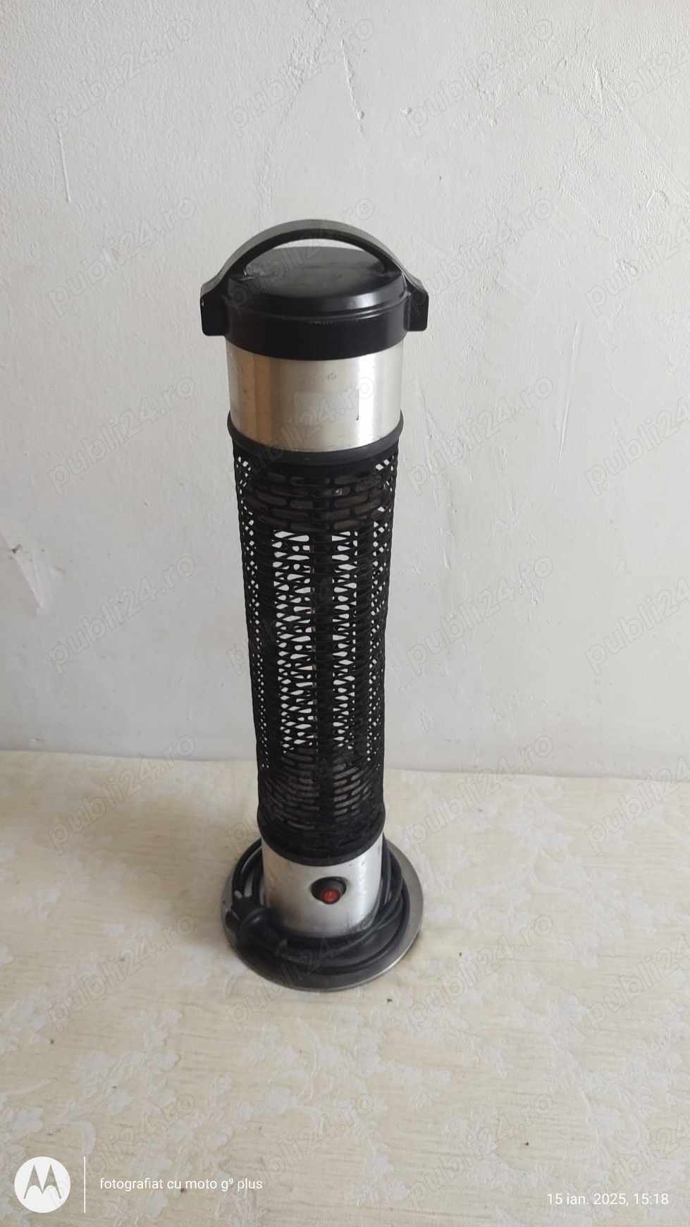 Încălzitor de terasă Hortus 1200 W,Aluminiu,(Super Ofertă).