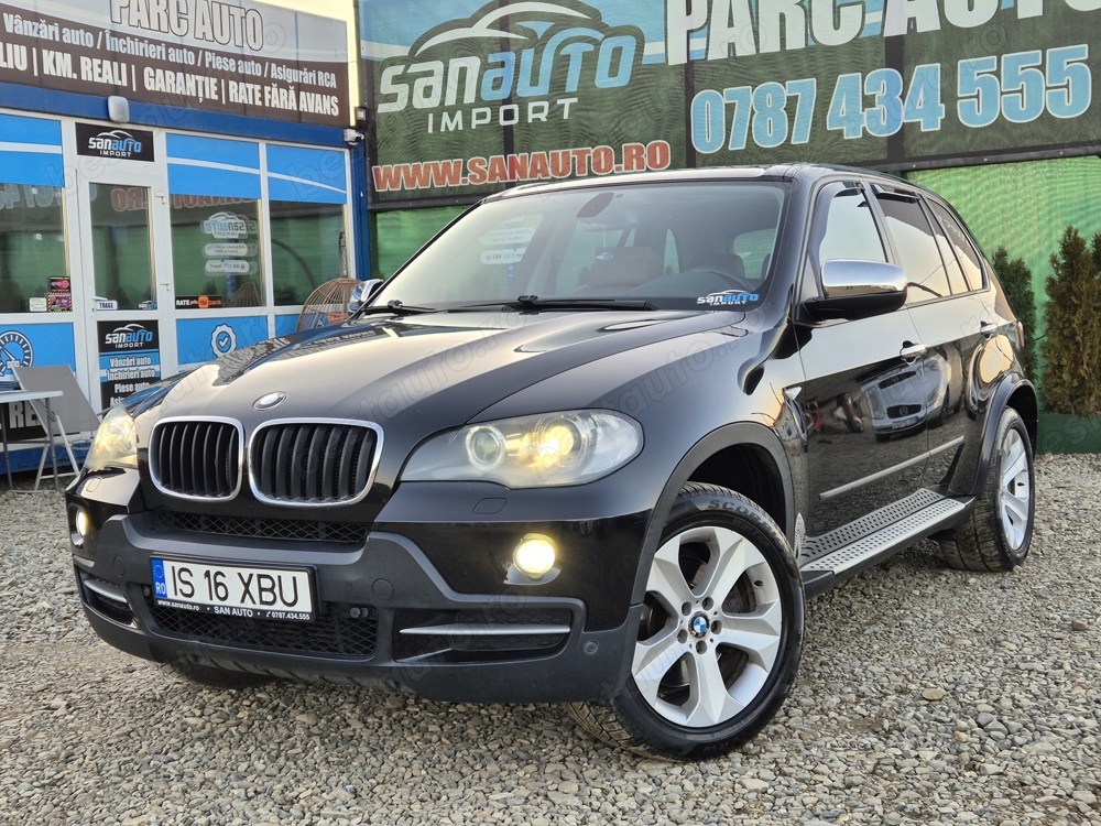 BMW X5 2007 3.0d 235 CP GARANTIE 12 luni RATE fixe fara avans