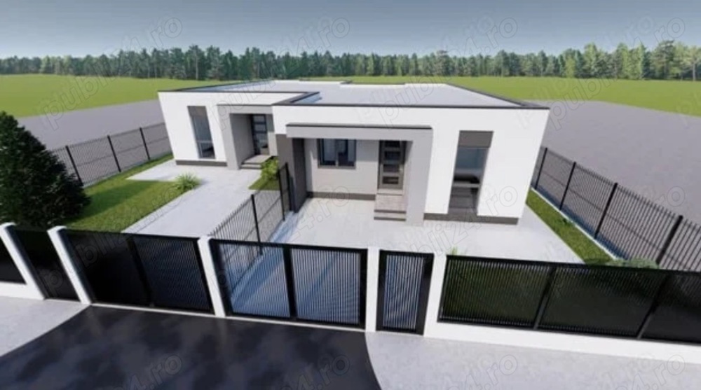 CASĂ tip DUPLEX pe parter în Săcălaz, cartier Europa, suprafață utilă 90 mp, preț 149900 euro