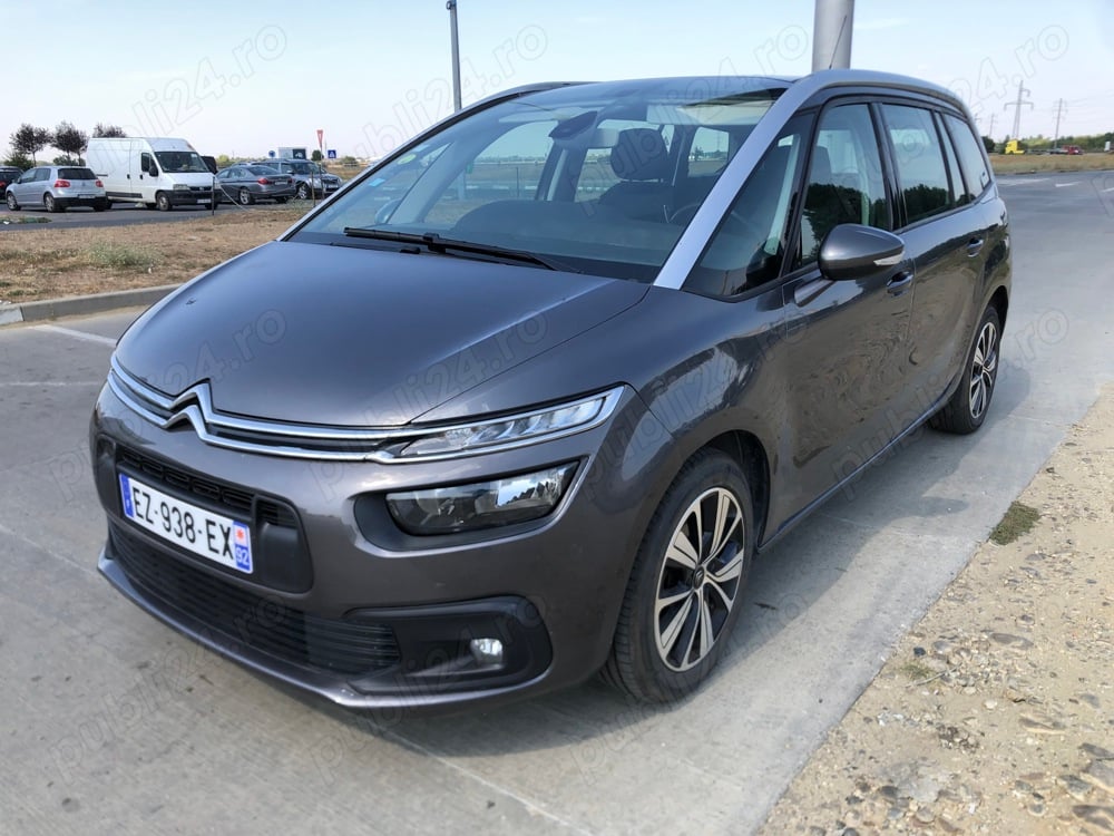 Citroen Grand Picasso 7locuri, cutie automata, diesel