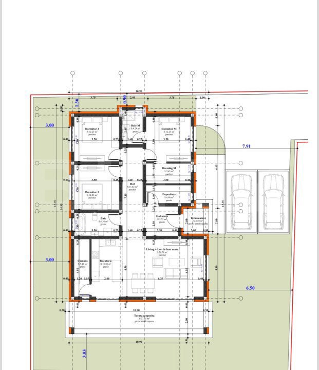 Teren Intravilan cu autorizatie de constructie in Micesti, 559mp