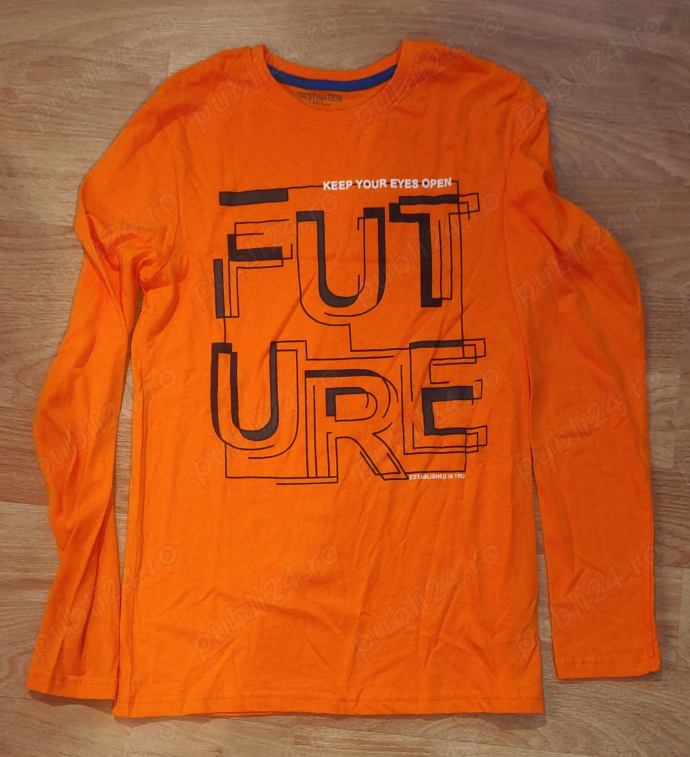 Bluză cu mânecă lungă pentru 12-14 ani