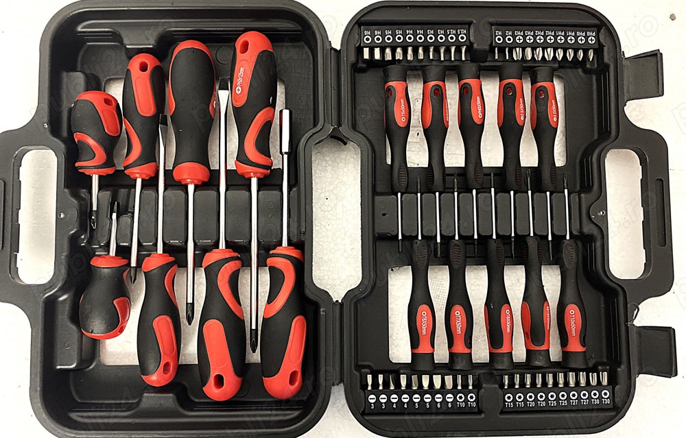 Set 58 Piese – Surubelnite & Biti Profesionale