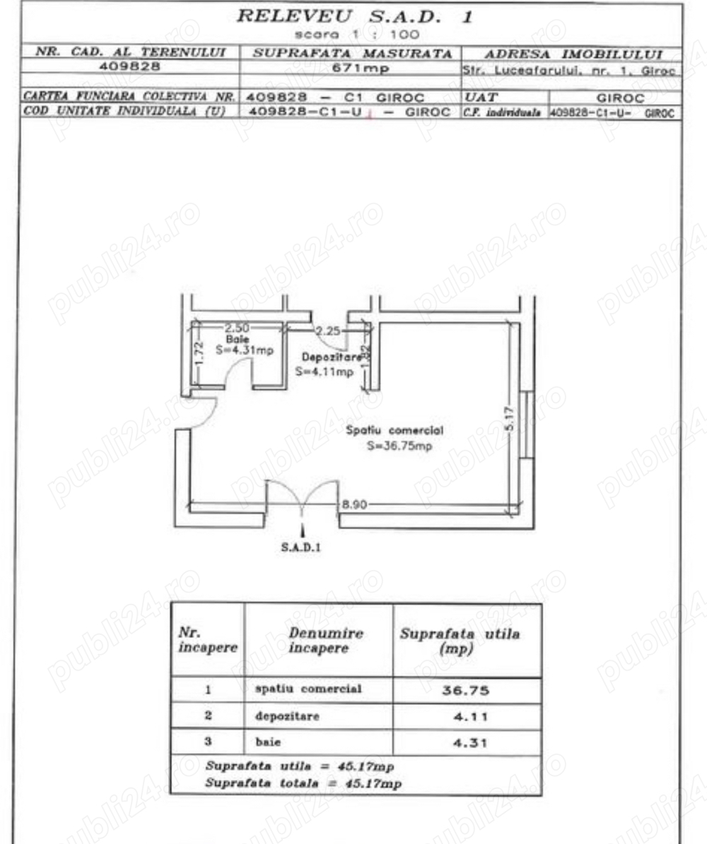 inchiriez spatiu comercial