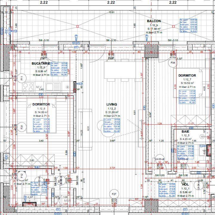 Apartament cu 3 camere, 102 mp, zona Garii