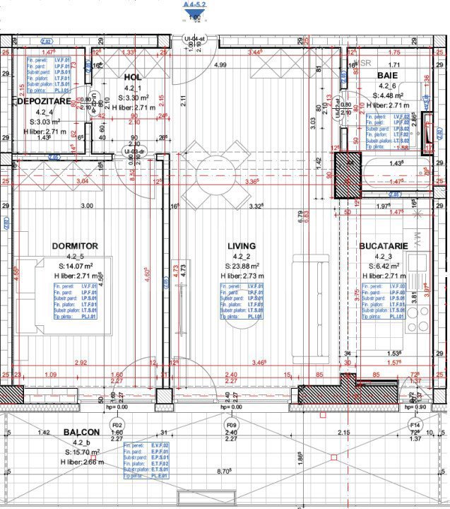 Apartament 2 camere, 70 mp, zona Gara