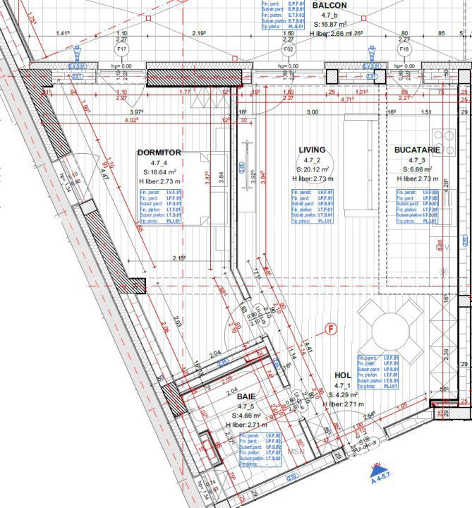 Apartament 2 camere, 69 mp, zona Gara