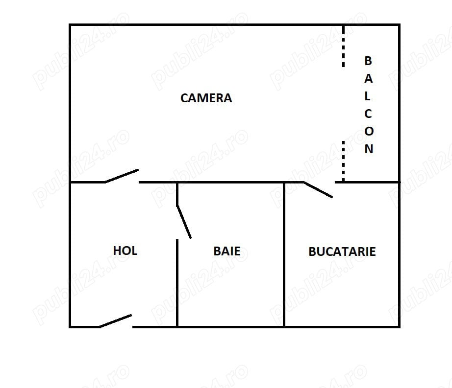 Apartament cu 1 cameră 