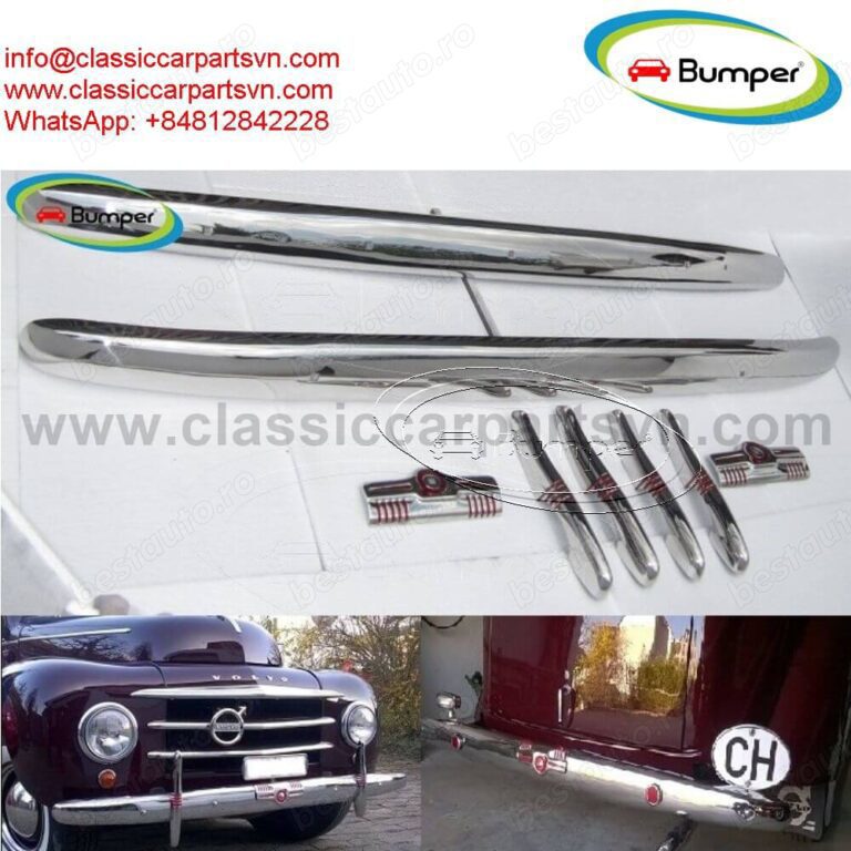 Volvo 830, 831, 832, 833, 834 (1950-1958) bumpers by stainless steel new 