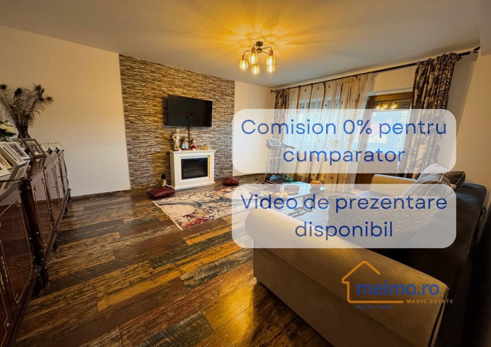 Apartament cu doua camere de 68.5mp, renovat