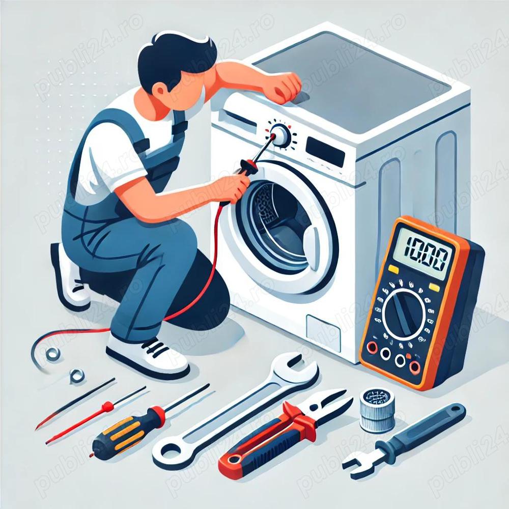 Soluții eficiente pentru reparații de mașini de spălat   Rapid și sigur