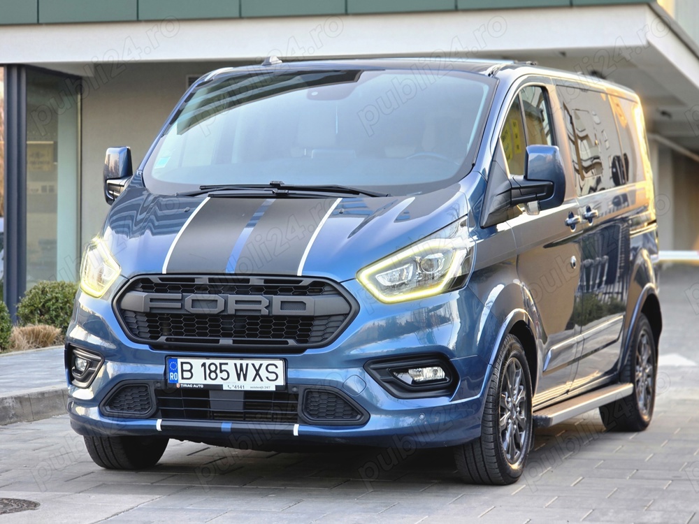 Ford Tourneo Custom 2.0 TDCi 185 CP 2021 Automata 8+1 Locuri