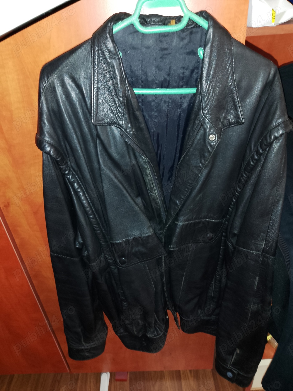 geaca de piele barbateasca