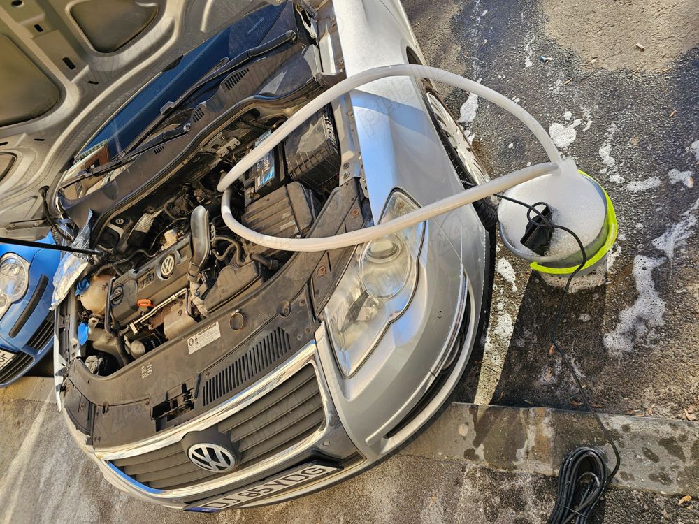 Curățare    desfundare calorifer    radiator habitaclu auto