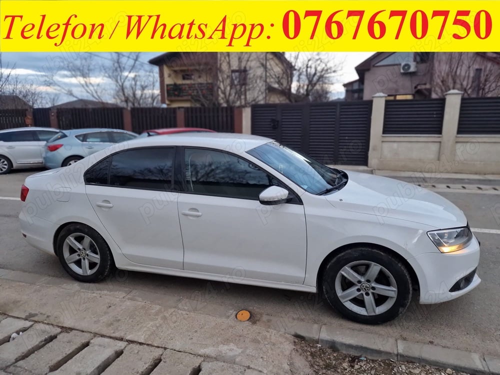 Autoturism VW Jetta 1.6 TDi, an 2014, Euro 5, AC, ABS, 105 CP, navigatie, stare perfecta