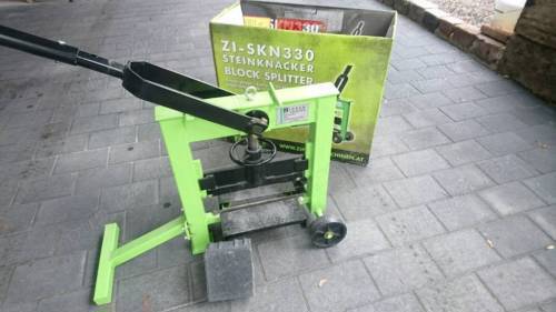 Ghilotina de pavele ZI-SKN330W, latime 33cm, inaltime 14 cm