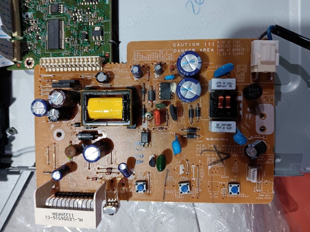 sursa dvd-c550 ak41-0094 de pe DVD Samsung d360