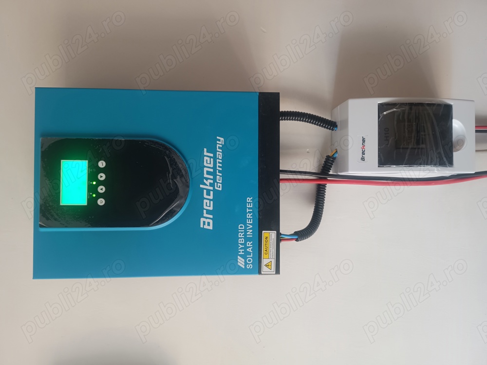 kit sistem fotovoltaic solar panouri fotovoltaice invertor baterie