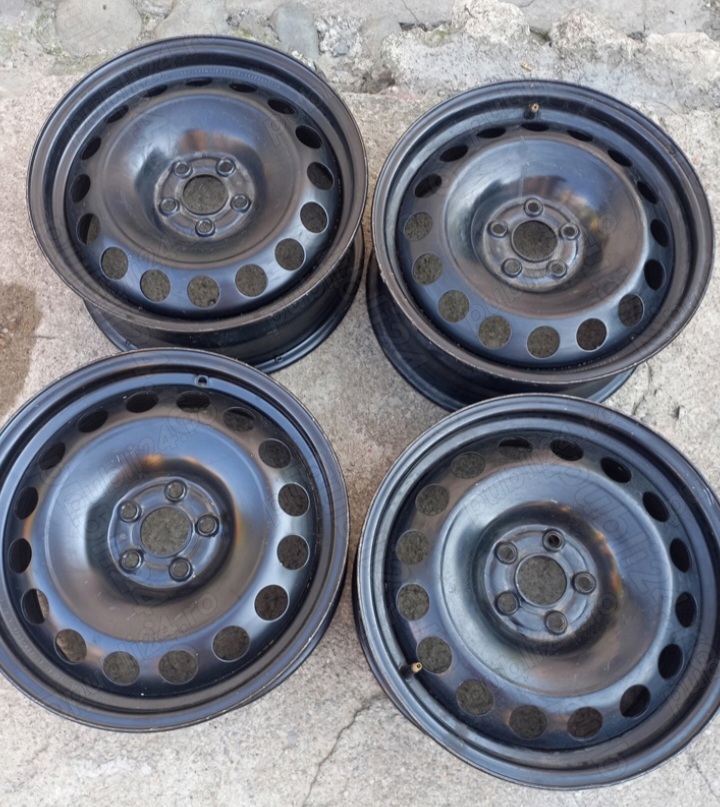 Jante tabla /otel R16, 5x112 vw, mercedes,, seat,audi in stare foarte buna  