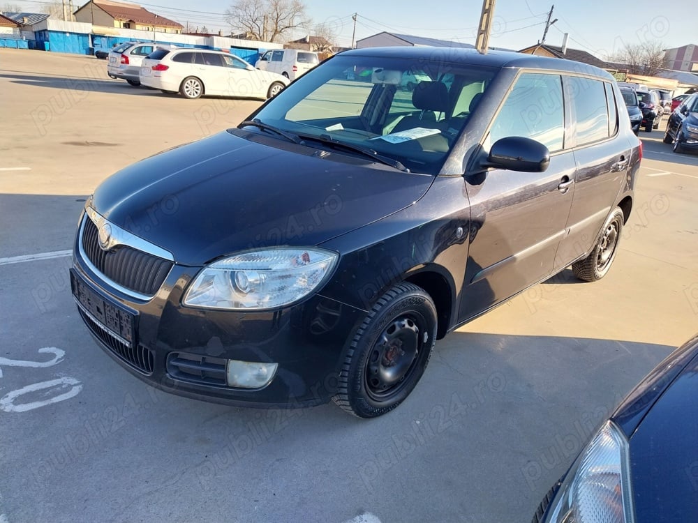 Skoda Fabia, 1,4 benzina, 2008, climatronic, pilot, computer, anvelope iarna