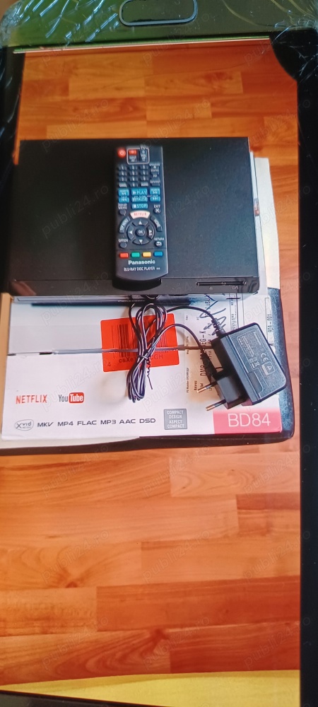 Blu-ray player panasonic BD84.