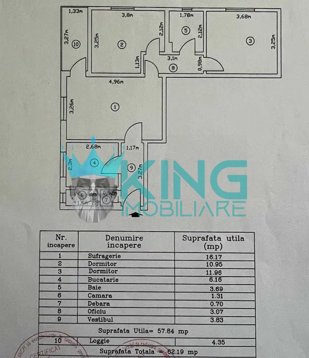  Apartament 3 Camere Crangasi Bucuresti