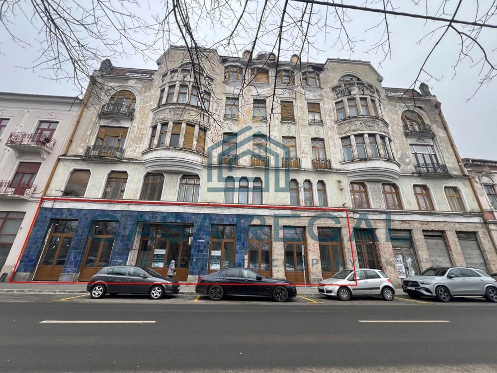 Spațiu comercial ultracentral, 730 mp utili, Palatul Ullmann