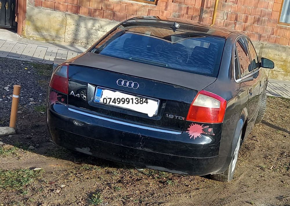 vând Audi a4 b6 1.9 dizel an nmatriculat în ro merge foarte bine pornește la sfert detali