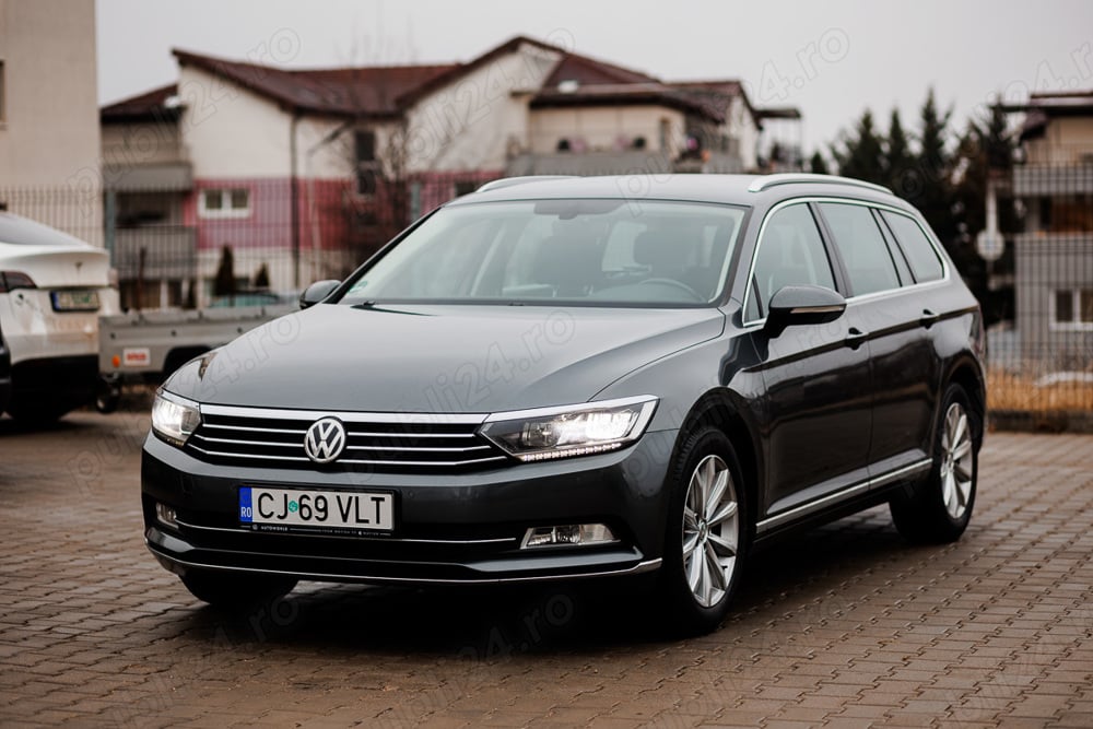 Volkswagen Passat Variant B8 Highline, an 2016 2.0 Diesel 150 Cp, Euro 6, fara AdBlue, Sirocou Weba