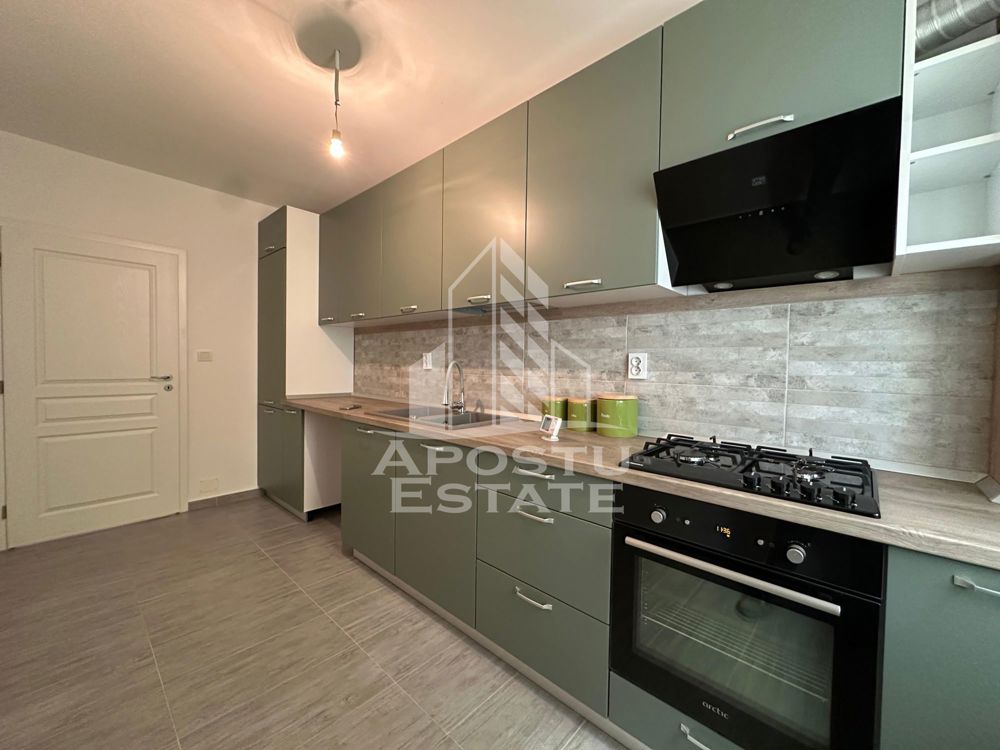 Apartament cu 2 camere decomandat, mobilat la etajul 1 in Braytim.