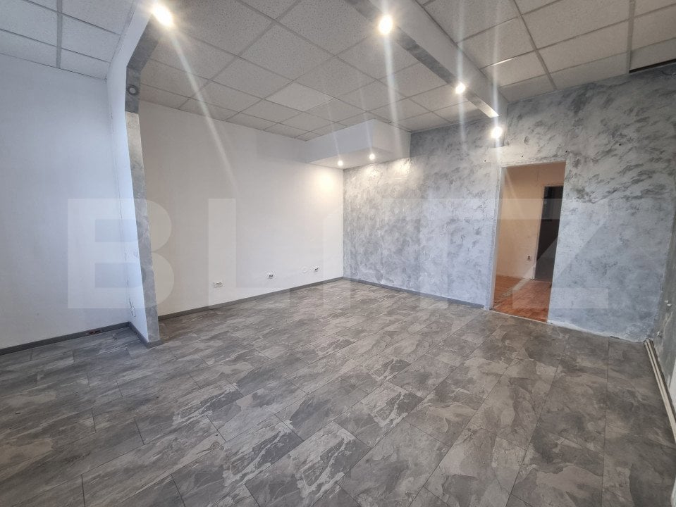 Spațiul comercial, cu 3 incaperi, 71 mp, zona Brașovul Vechi