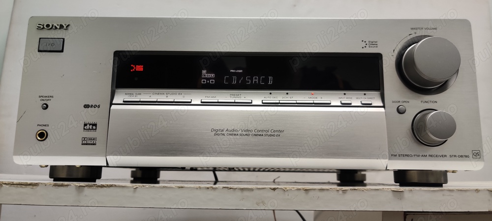Sony str DB 780 QS statie muzica amplificator stereo si multicanal filme