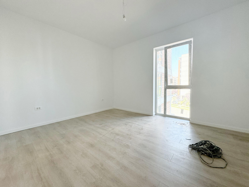 Apartament 2 camere, decomandat, 54.6 mp utili, etaj 2/9, zona Aradului