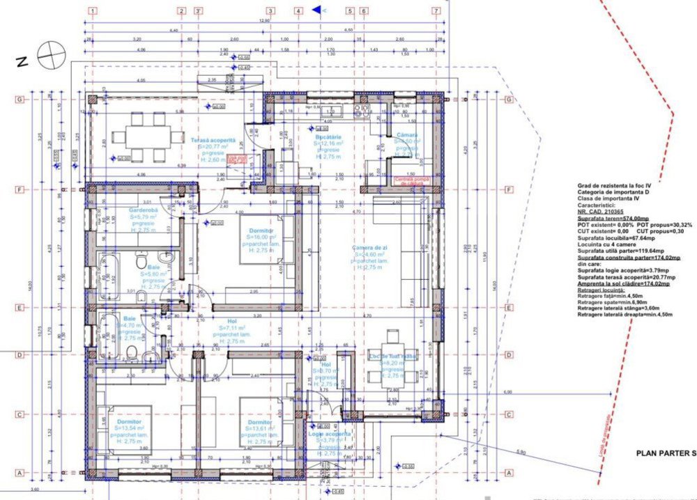 Casa constructie, 4 camere, 120 mp, in Oradea