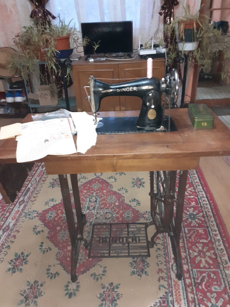 vand mașină de cusut singer originală unic proprietar