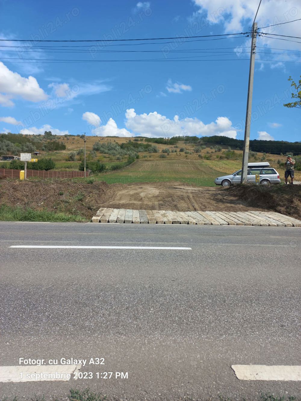 Teren intravilan de vanzare , strada Calugareni Vaslui