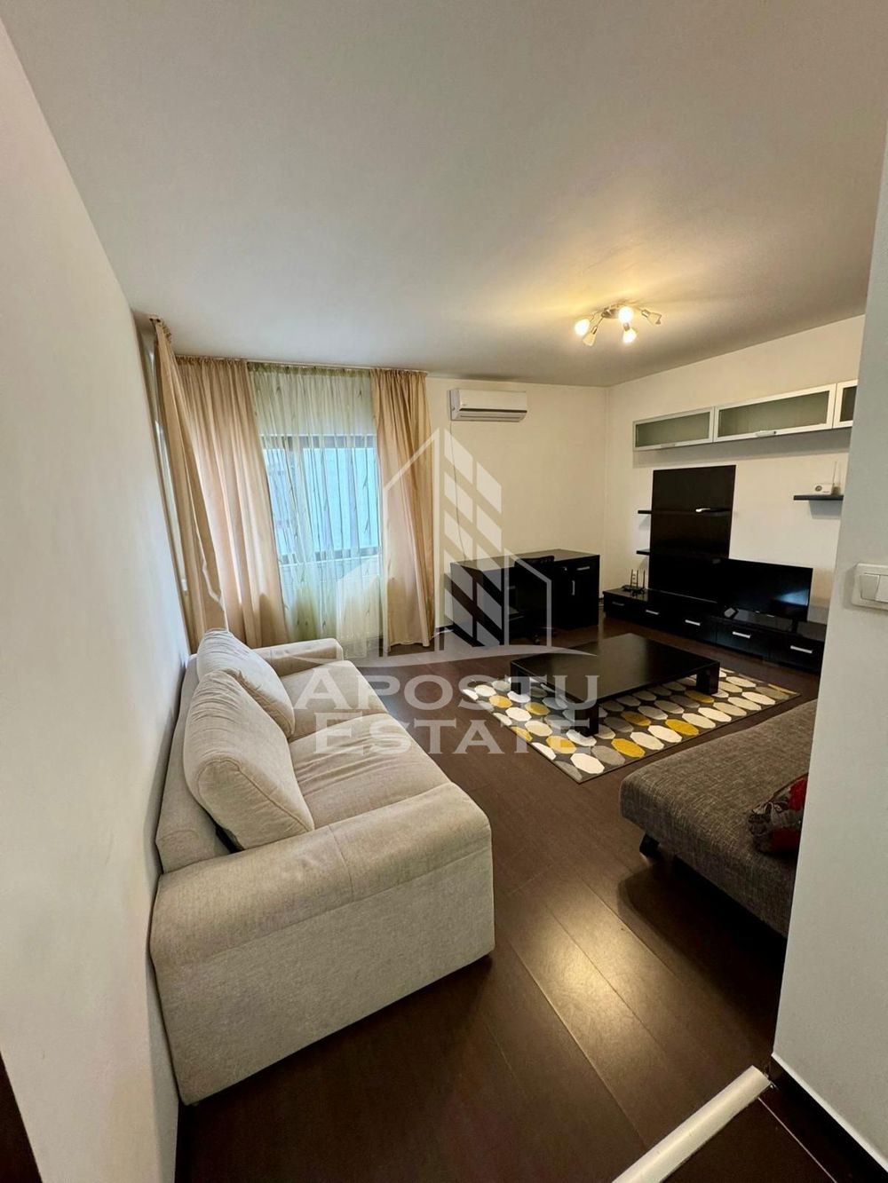 Apartament 2 camere, centrala proprie si clima, Girocului