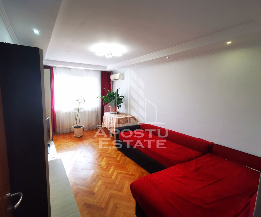 Apartament cu 2 camere, centrala proprie, zona Aradului