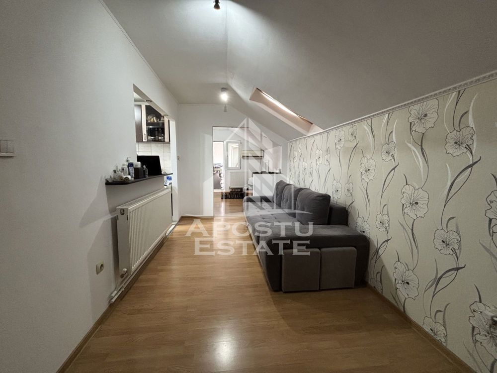 Apartament cu 2 camere in zona Shopping City, centrala proprie