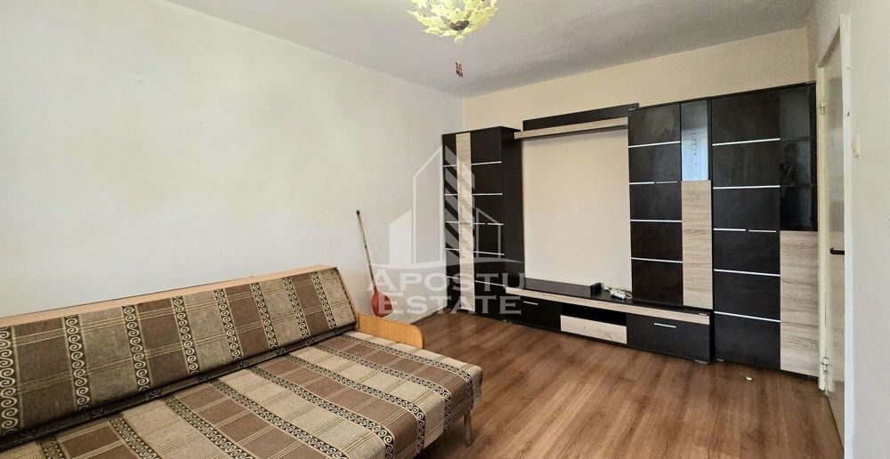 Apartament cu 1 camera, etaj intermediar, zona Lipovei