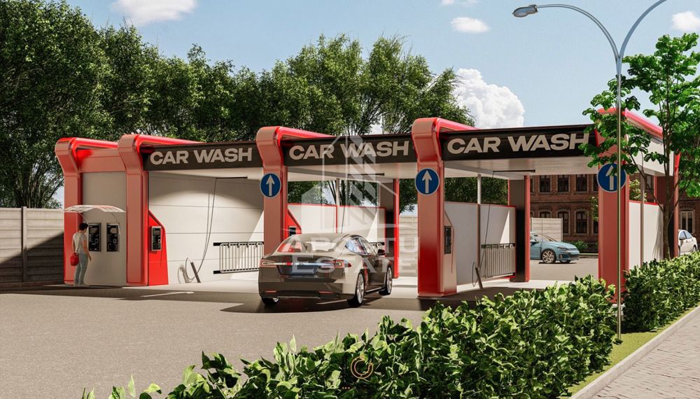 Teren pentru spalatorie auto, in centrul comunei Giarmata