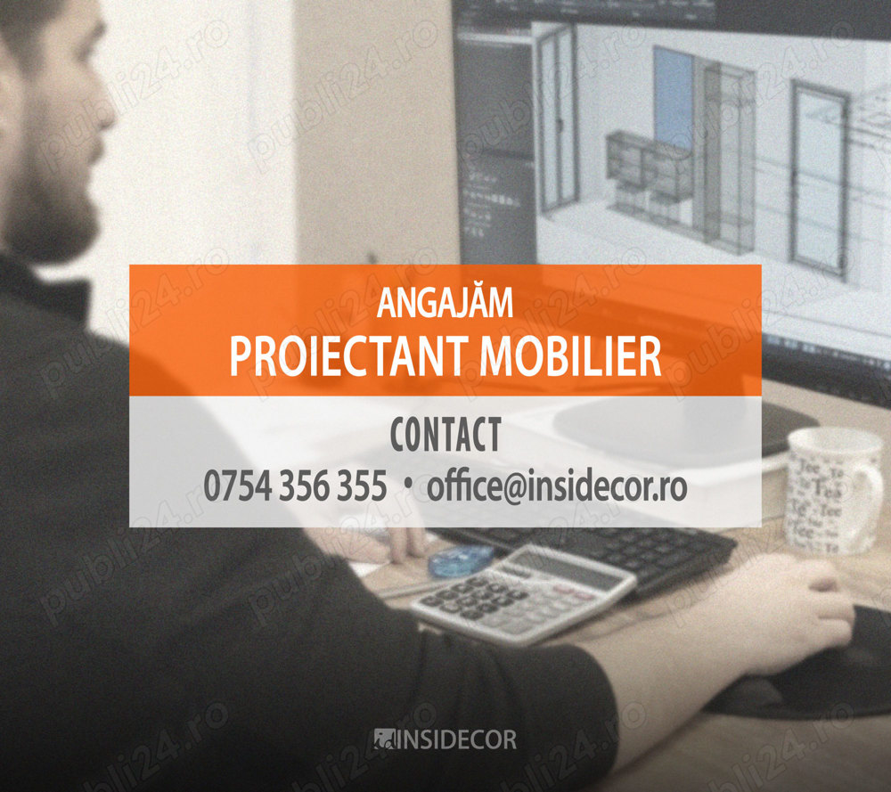 Angajăm Proiectant mobilier - INSIDECOR Timișoara