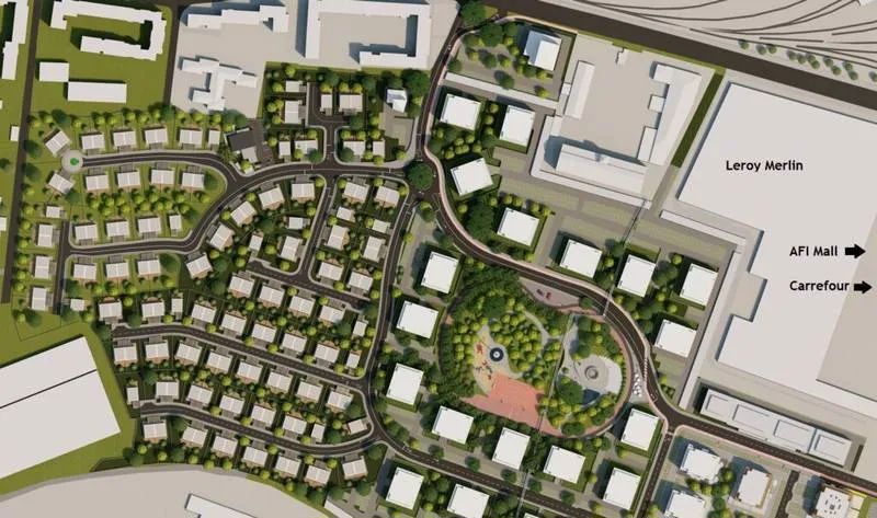 Cel mai mare teren disponibil în ARED City Gardens – 893 mp