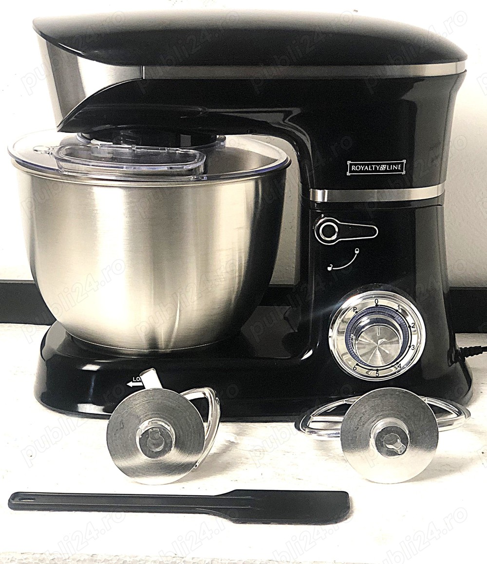 Robot de bucatarie 1900W, bol inox 6.5L, functii multiple.