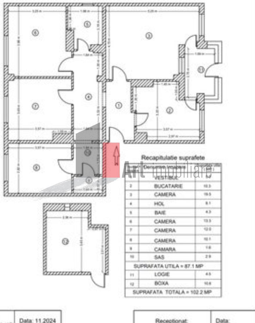 Apartament 4 Camere Oltenitei, Necesita renovare