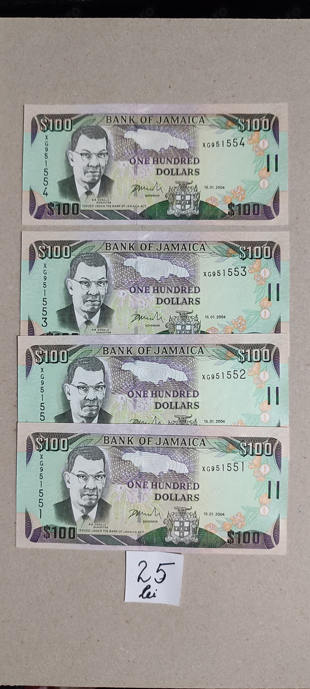 Bani vechi, bancnote, bacnote