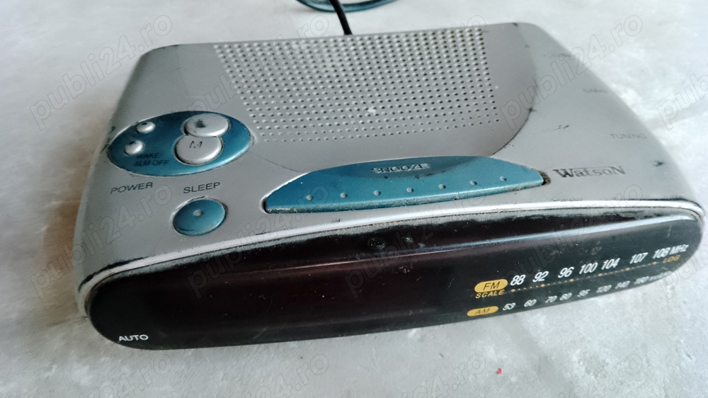 Radio ceas Watson