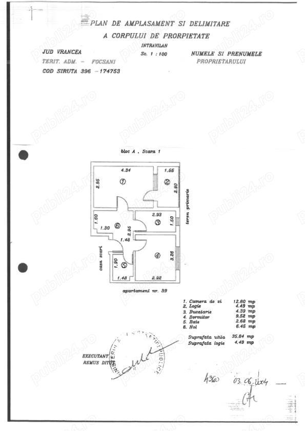 Apartament 2 Camere, Zonă Ultracentrală, Etaj 4