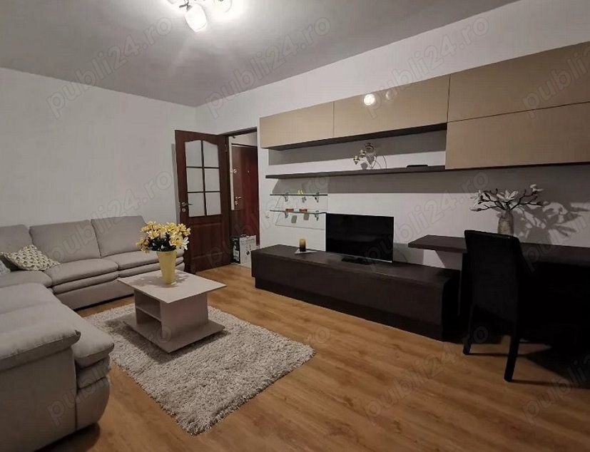 Central chirie apartament cu 2 camere in blocul cu Flanco